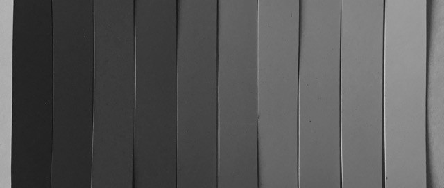 Grey-scale strips for calibrating sulfide measurements made using DGT passive samplers